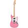 Squier Sonic Mustang HH Solidbody Electric Guitar Flash Pink