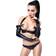 Demoniq Gertrude Black Gloves