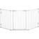 Pawhut 3-pannel Pet Safety Gate White