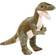 Bon Ton Toys WWF Plush T Rex Dinosaur Grøn 23 cm