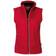 HAKRO Damen Light-Softshellweste Sarina 254, rot