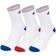 Champion Seasonal 3PP Crew Ankle Socks - White