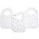 Aden + Anais White Organic Cotton Baby Bibs 3 Pack One Size