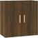 vidaXL Brown oak Engineered Wall Cabinet