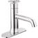 Delta Faucet Trinsic Single Hole Bathroom Sink Stainless Steel, Grey