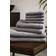 Catherine Lansfield Quick Dry Bath Towel Grey (120x70cm)