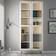 Tvilum Roomers China White/Oak Vitrineskab 88.7x202.8cm