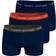 Tommy Hilfiger 3P Logo Essential Trunks - Mørkblå