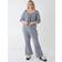 Blue Vanilla Curve Gingham Jumpsuit