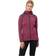 Jack Wolfskin Womens Kolbenberg Hooded Full Zip Fleece Sangria Red