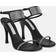 Stella McCartney 100 Crystal-Embellished Sandals - Black