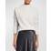 Vince Boiled Cashmere Funnel-Neck Pullover GRAY