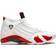 NIKE Air Jordan 14 Retro Candy Cane 2019 M - White/Varsity Red/Metallic Silver/Black