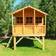 Shire Stork Playhouse with Platform & Ladder (Building Area )