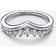 Pandora Timeless Wishbone Floating Pavé Ring - Silver/Transparent