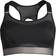 Casall High Control Sports Bra - Black/Liquid Metal