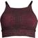 Casall Hot Yoga Sports Bra - Red Patterned