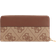 Guess Berta Maxi Wallet - Brown Multi