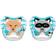 Dr. Brown's Dr. Brown's Prevent Soothers, Animal Faces, 0-6 Months Assorted Blue