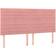 vidaXL Huvudgavlar 4 St Rosa 100 x 5 x 78/88 cm Sänggavel