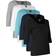 ID 3/4 Ärmad Stretch T-shirt - Svart