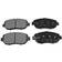 Blue Print Brake Pad Set ADT34291