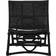 Bloomingville Baz Lounge Chair Rattan Black Lounge Chair