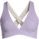 Casall V-neck Crossback Bikini Top, Lavender