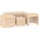 vidaXL 4-tlg Gartenbox-Set Massivholz Kiefer Lounge-Set