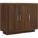 vidaXL brown oak Engineered Wood Sideboard