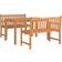 vidaXL 3 Piece Garden Patio Dining Set