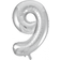 Globos Tal folieballoner 86 cm.-Nr. 9