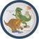 Amscan 8 Assiettes Happy Dino