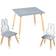 Roba Ensemble Table + 2 Chaises Enfants