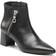 Geox Damen Bigliana Stiefeletten, Schwarz