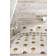 Fusion Cow Tartan Check Super Duvet Cover White, Grey, Beige, Brown