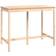 vidaXL 140 x 80 x 110 cm Massivt Fyrretræ Barbord
