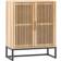 vidaXL 60x30x75 Engineered Wood Brown Sideboard