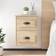 vidaXL Sonoma Roble Pared Color Rat 41.5x36x53 cm Mesita de noche