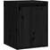 vidaXL black, 1 Pine Wall Cabinet