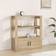vidaXL Skänk sonoma-ek Sideboard