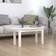 vidaXL vit furu Soffbord