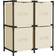 vidaXL De Rangement 4 Paniers En Tissu 63x30x71 cm Acier Armoire