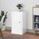 vidaXL Skänk vit högglans Sideboard
