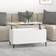 vidaXL 90 x 44,5 x 45 cm Konstrueret Træ Hvid Sofabord