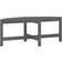 vidaXL Massivt Fyrretræ 118 x 63 x 45 cm Sofabord