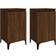 vidaXL Cabinets 2 Engineered Wood Brown Bedside Table