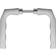 Paire De Poignées De Porte 125Z Alu.0105 Sans Rosettes VK 8 mm