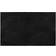 JVL Scraper Rubber Doormat 45x75cm, Mosaic Black cm