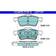 ATE Ceramic 13.0470-7137.2 Juego De Pastillas De Freno Excl. Contacto De Avisador De Desgaste